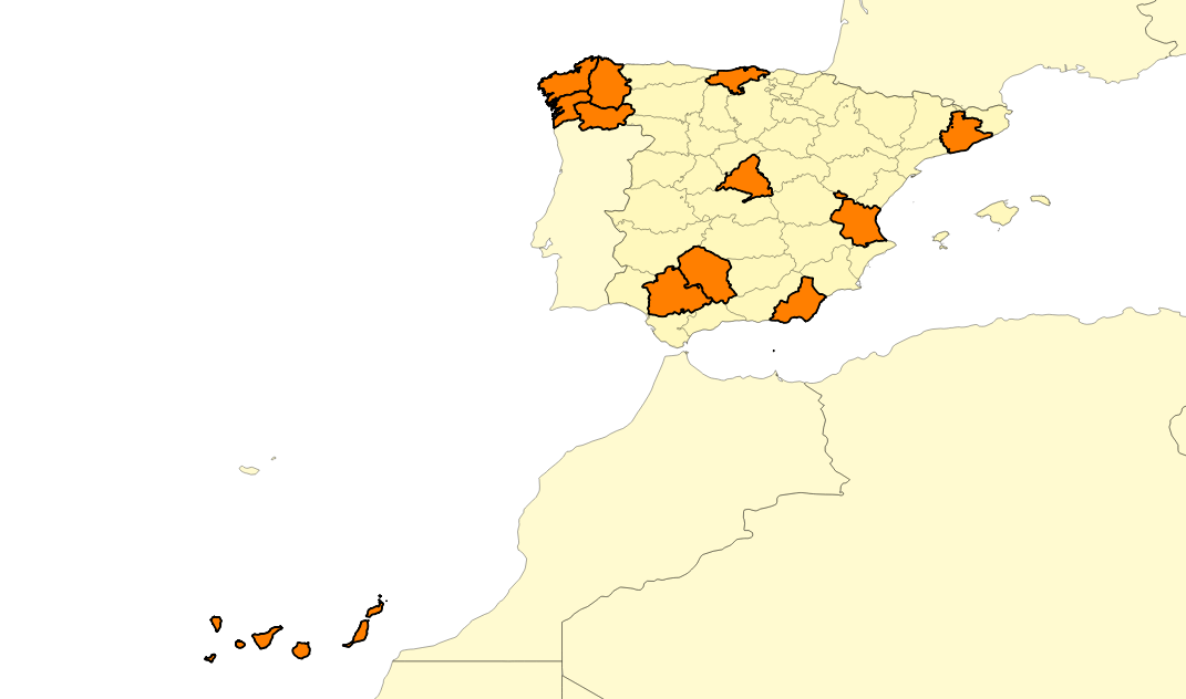 Geoinquietos en España